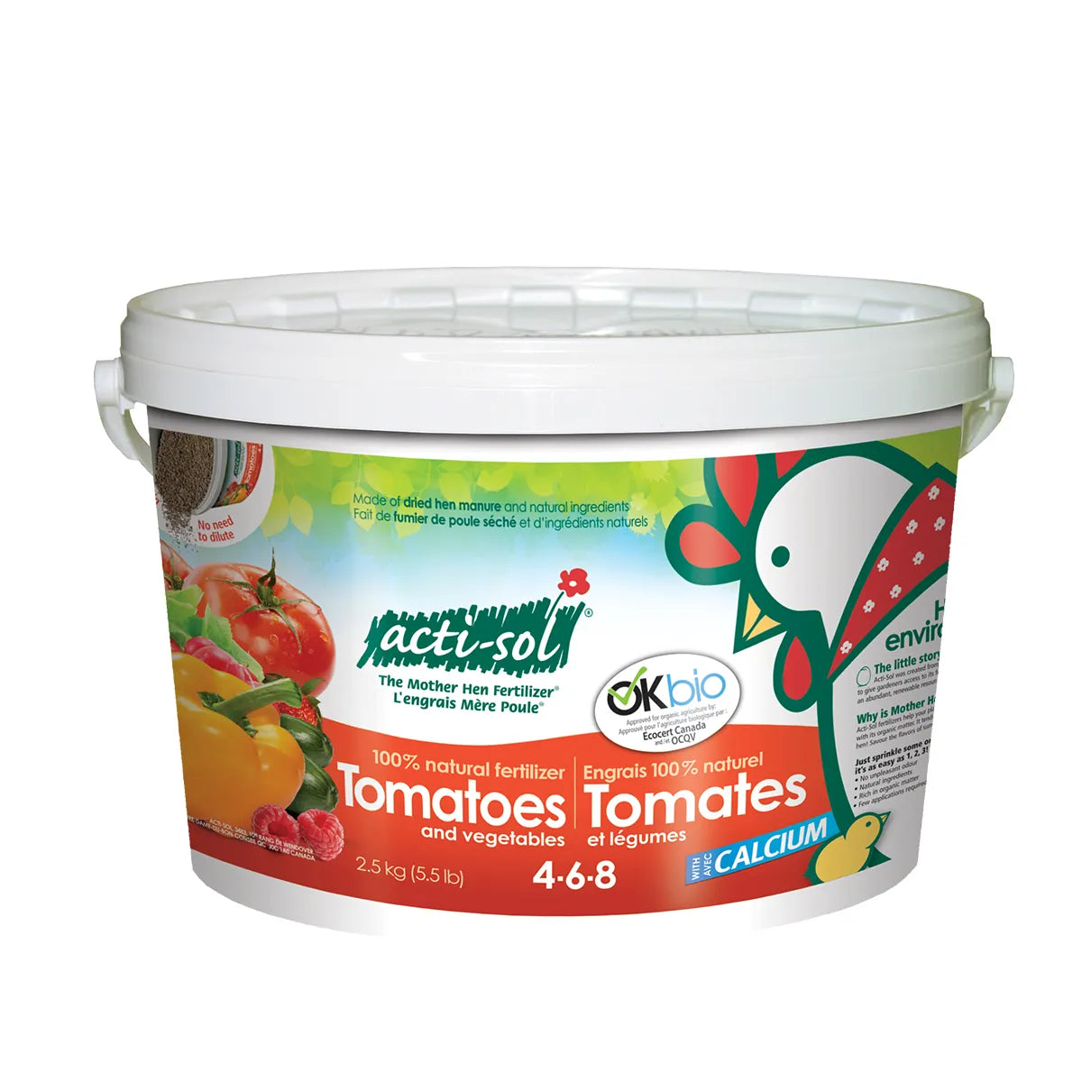 4-6-8 Acti-Sol Tomatoes and Vegetables Fertilizer