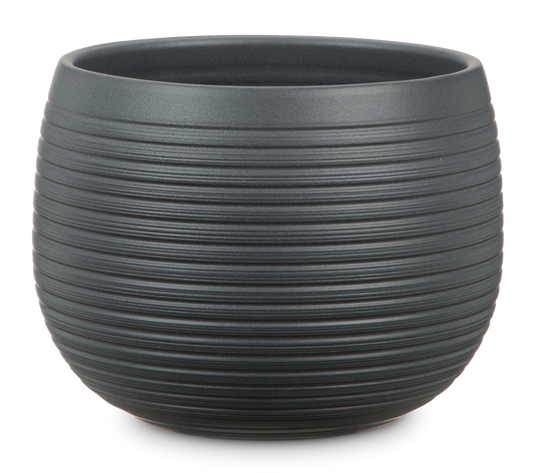 Graphite Stone Ceramic Pot