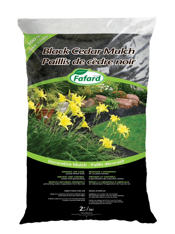 Fafard Black Cedar Mulch