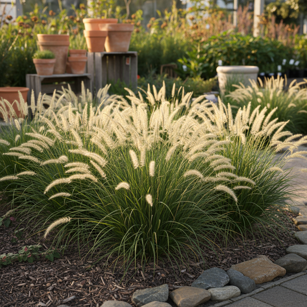 Grasses, Fountain 'Hameln'