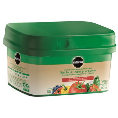 18-18-21 Miracle-Gro Water Soluble Tomato, Fruit & Vegetable Plant Food 500g