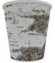 17cm (8") Plastic Pot Cover