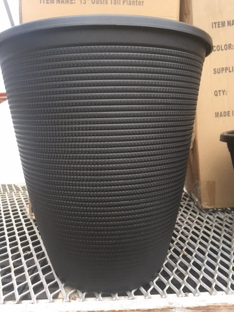 Oasis Planter Black