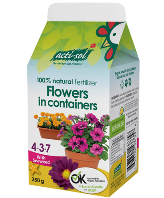 Acti-Sol Annual Flowers Fertilizer 350G 4-3-7