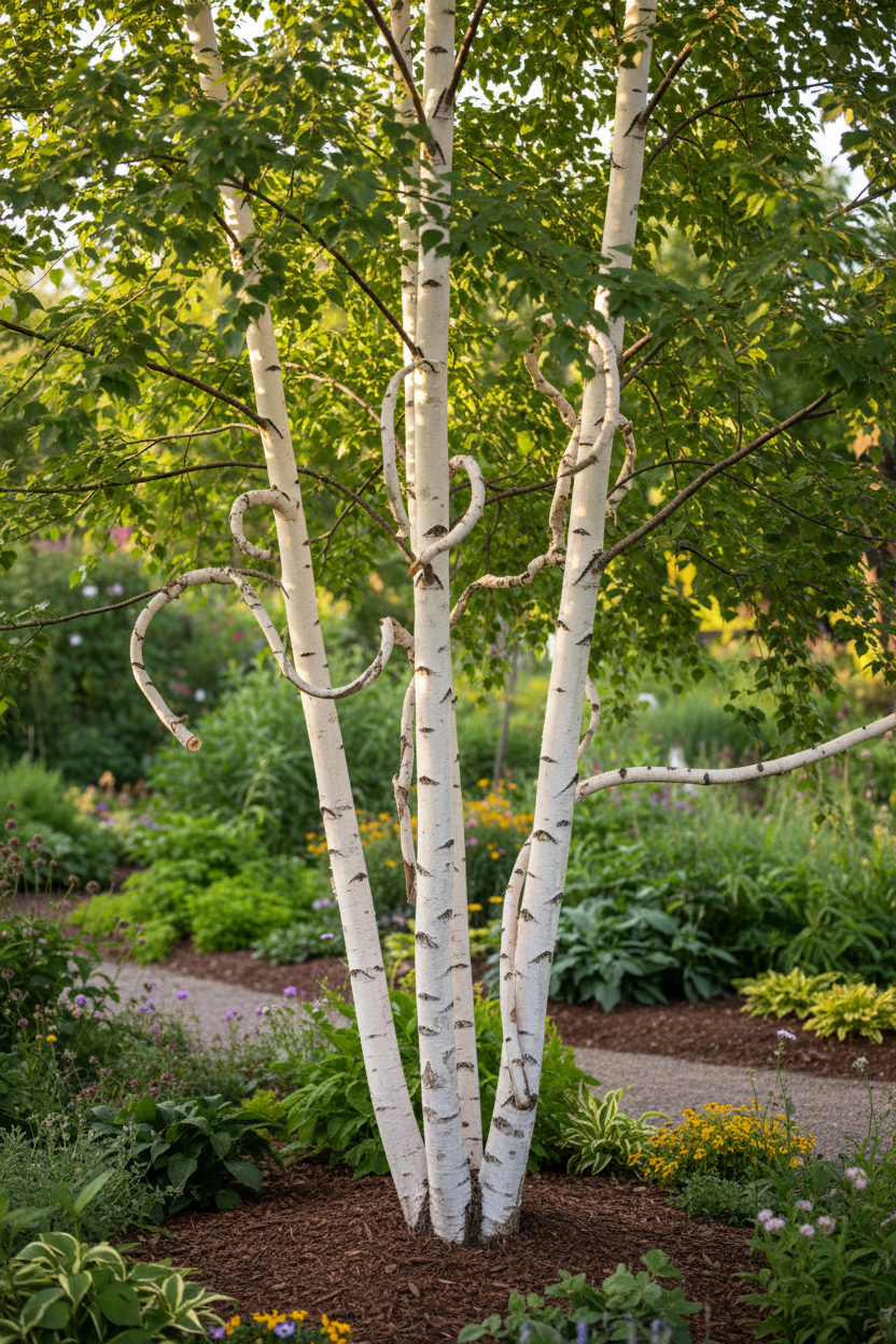 Birch, Whitebark 'Jacquemontii Himalayan'