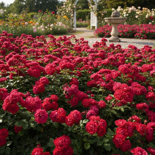 Rose 'Flower Carpet Mini Cherry'