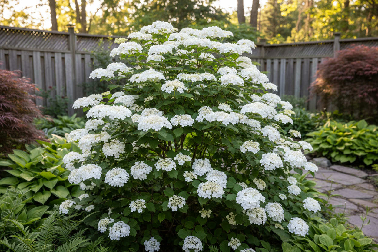 Newport Dwarf Doublefile Viburnum