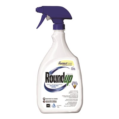 Roundup Non Selective Herbicide with FastAct Foam RTU 1L