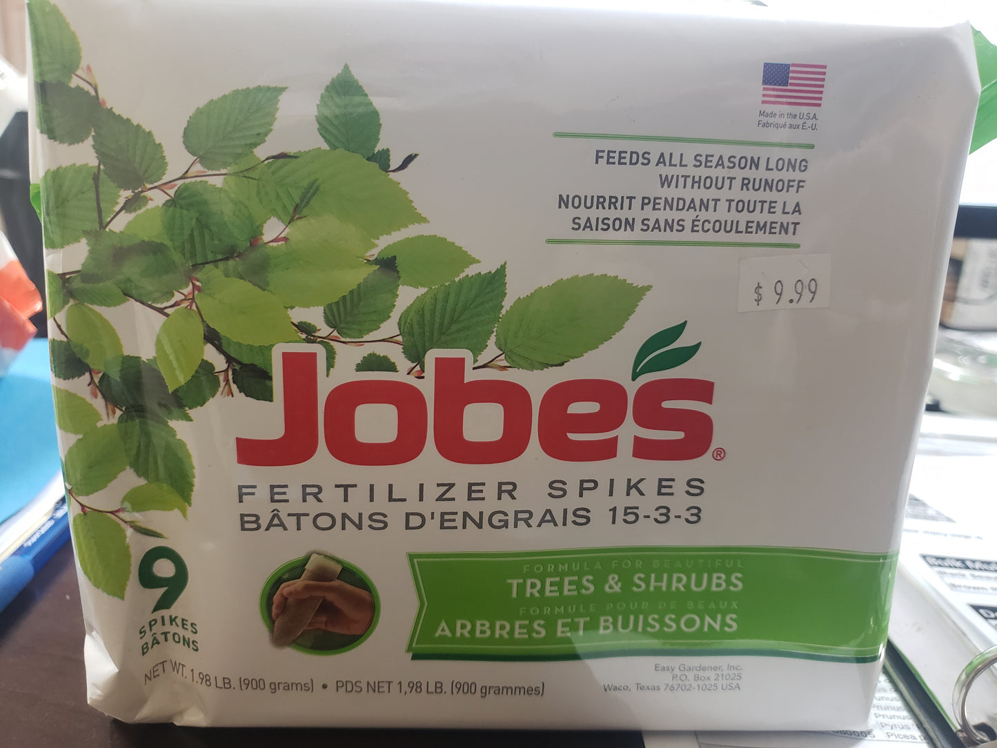 Jobes Fertilizer Spikes Tree & Shrubs