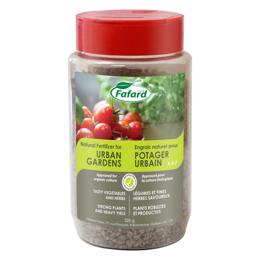 4-3-7 Natural Fertilizer For Urban Gardens 325g