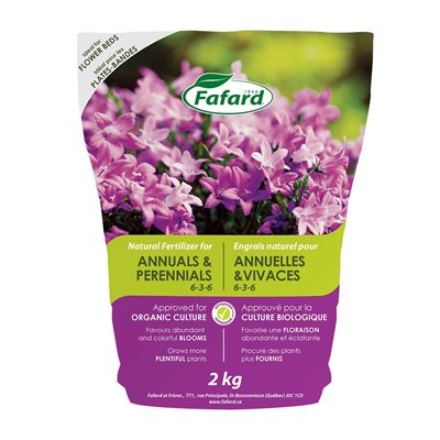 6-3-6 Natural Fertilizer For Annuals And Perennials