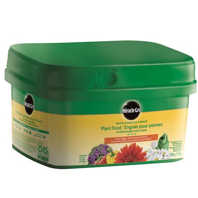 24-8-16 Miracle-Gro All Purpose Water Soluble Plant Food 500g