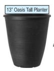 Oasis Planter Black